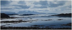 Eigg and Rum from Arisaig