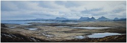 Towards Assynt and Coigach from Polbain, Wester Ross